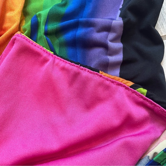 Lilly’s Kloset Tie Dye Strapless Bell Bottom Jumpsuit - Picture 15 of 15